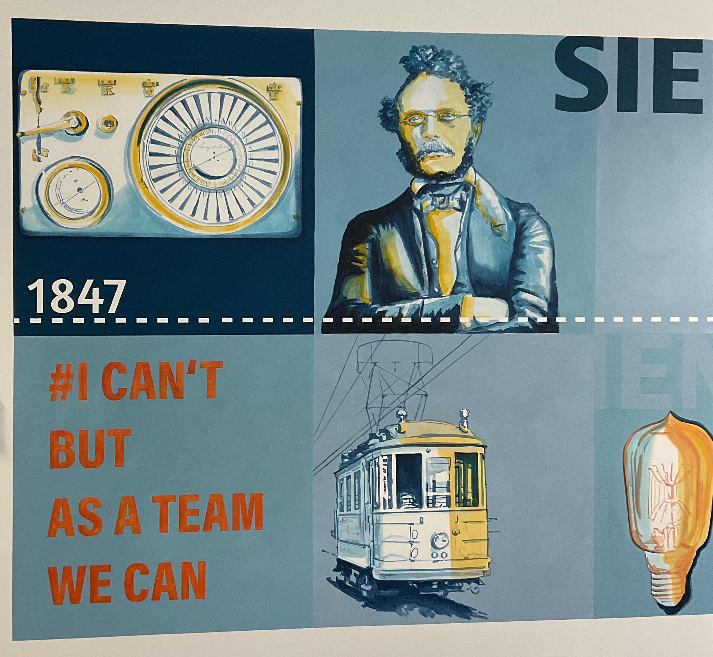 175 Jahre Siemens - Detail