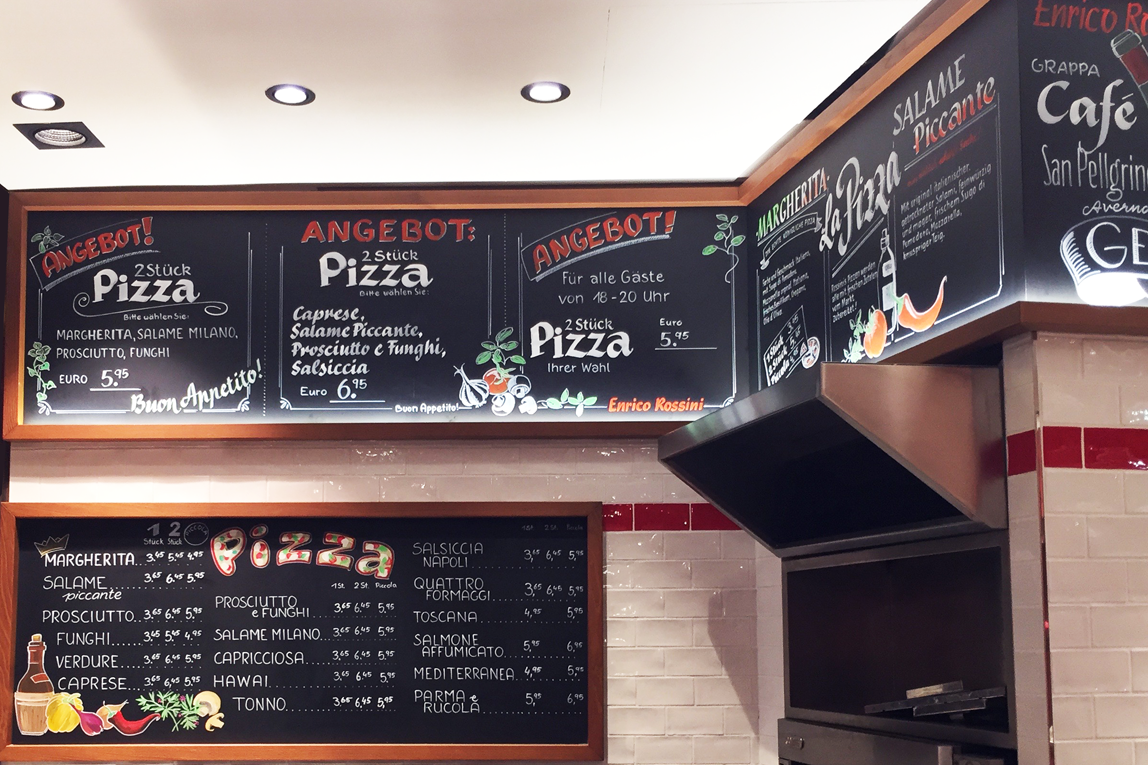 Takeaway Pizzeria Riem Arcaden